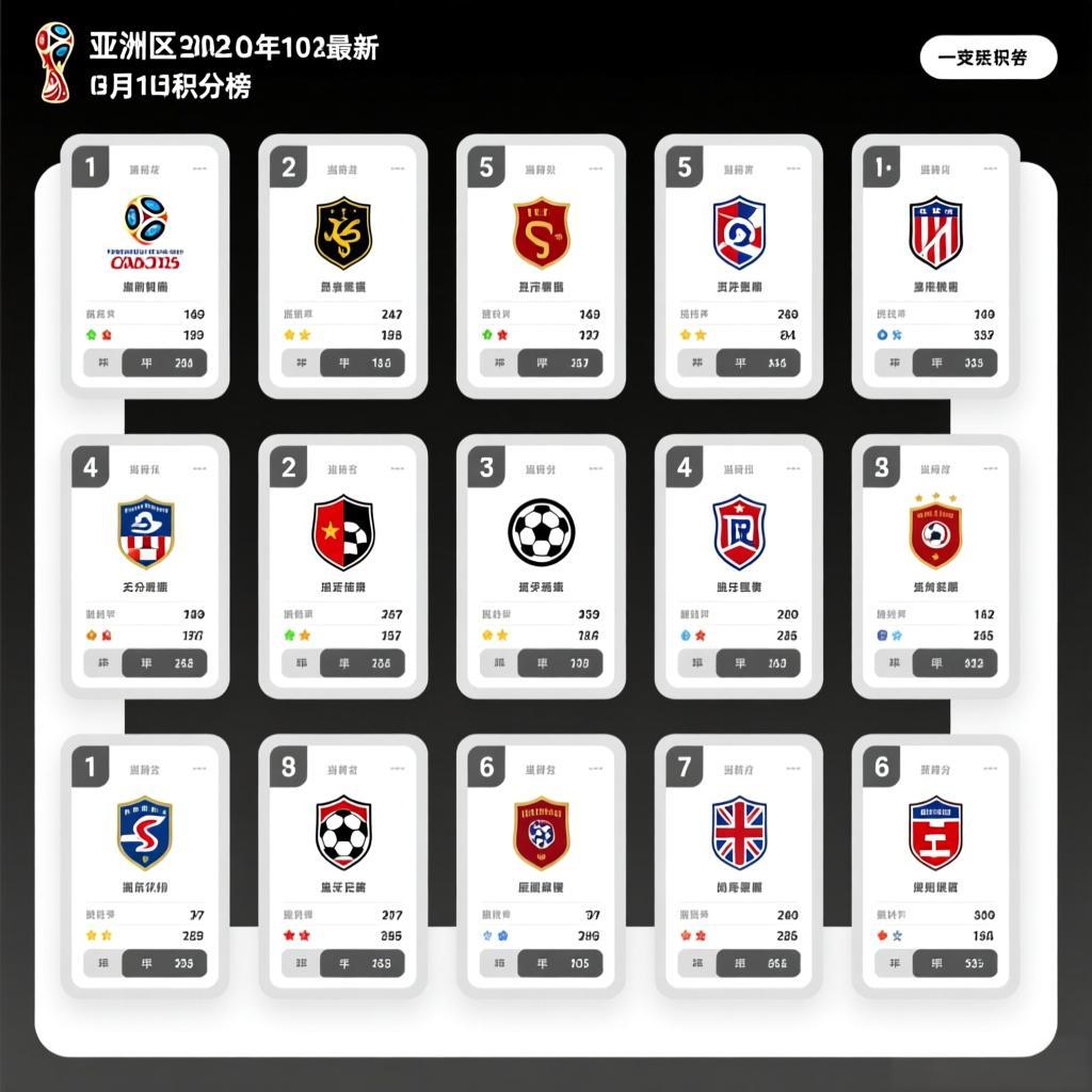 亚洲足球格局演变与2026世预赛积分战局分析