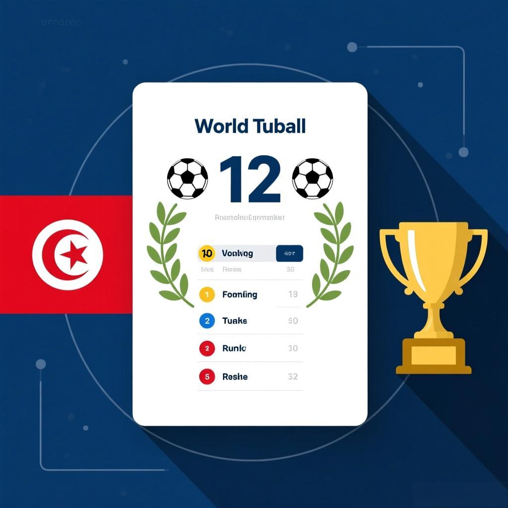 迦太基之鹰的轨迹：突尼斯足球排名的起伏与希望