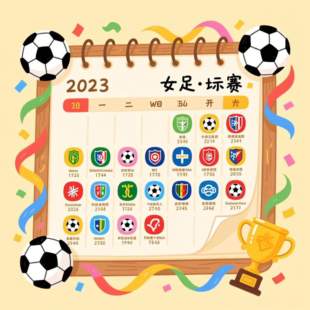 2023女足世界杯赛程全解析:激情七月,巾帼逐梦绿茵场