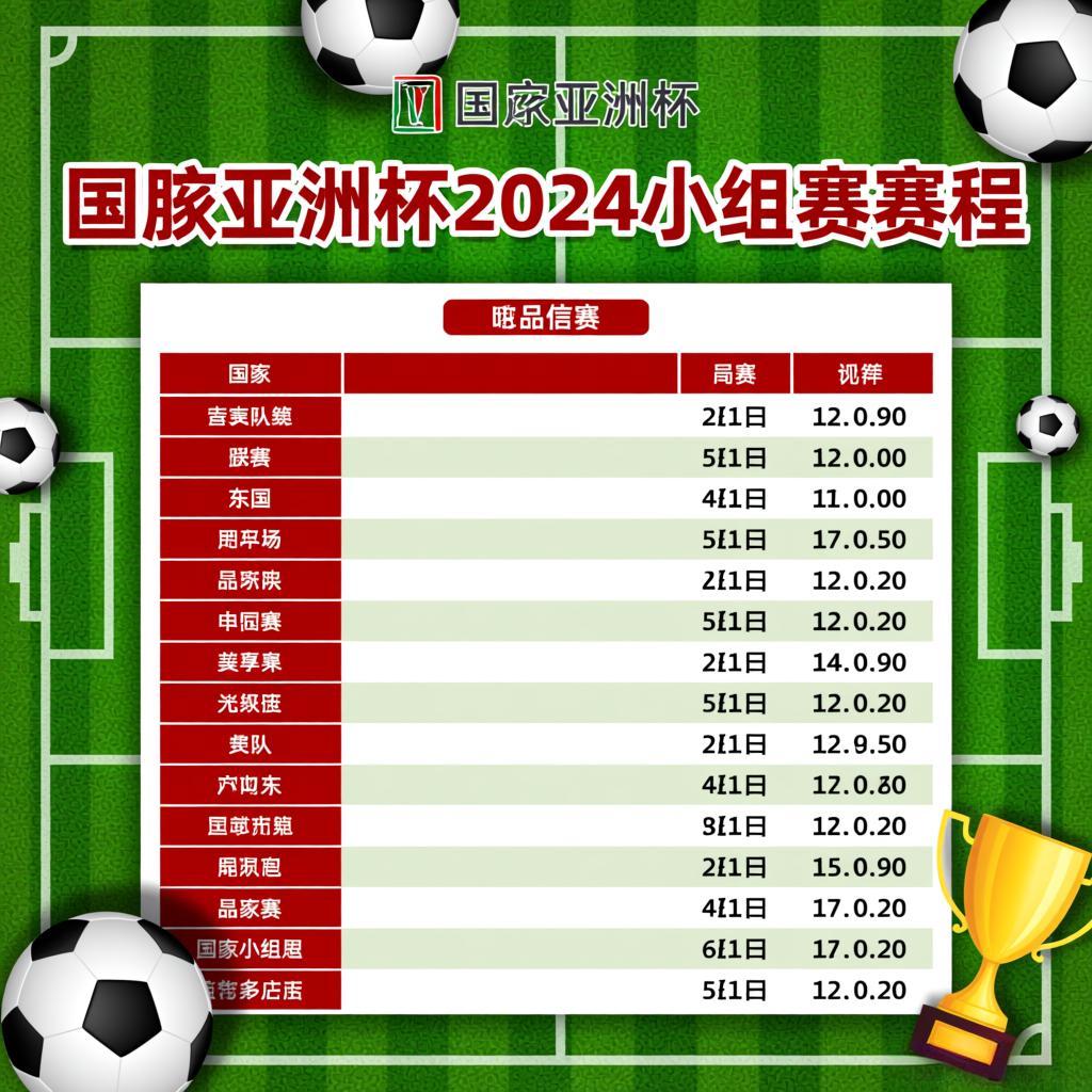 跨越瀚海：国足2024亚洲杯小组赛征途的挑战与曙光