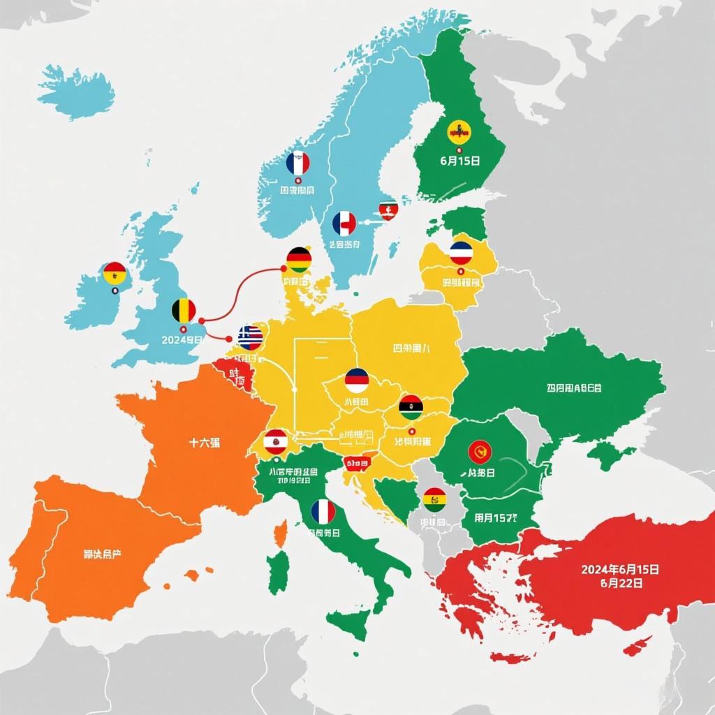豪门扎堆与黑马潜行：欧洲杯淘汰赛对阵图里的足球盛宴